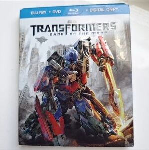 Transformers: Dark of the Moon (Blu-ray, 2011) Blu Ray And DvD 📀  Combo 🤖